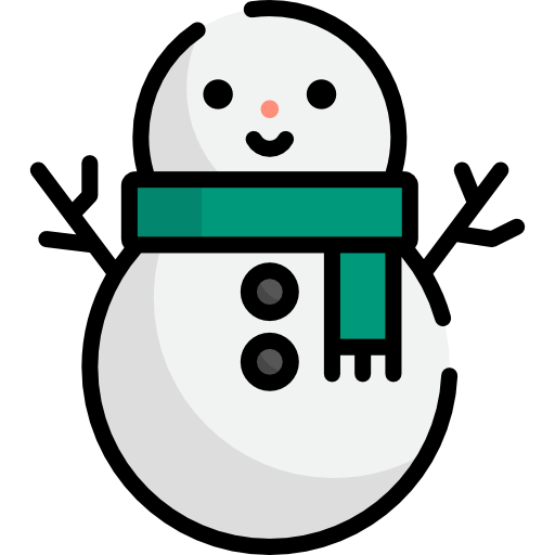 Snowman Special Lineal color icon