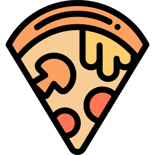 porción de pizza icono gratis