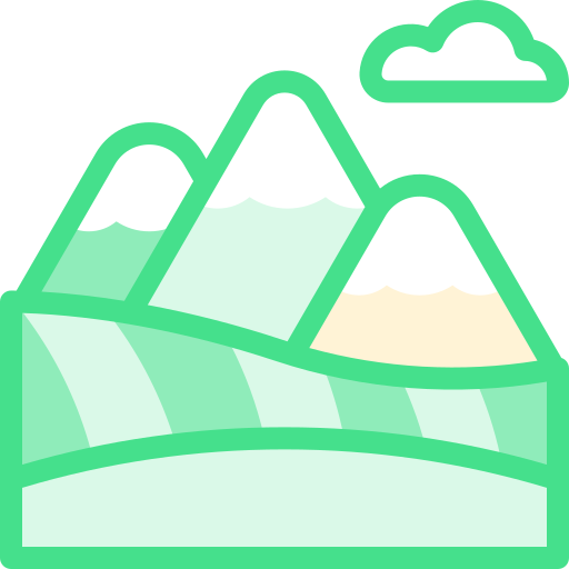 paisaje icono gratis