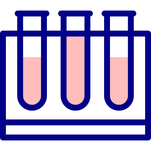 Test tube Detailed Mixed Lineal color icon