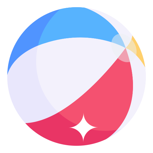 Beach ball - Free hobbies and free time icons