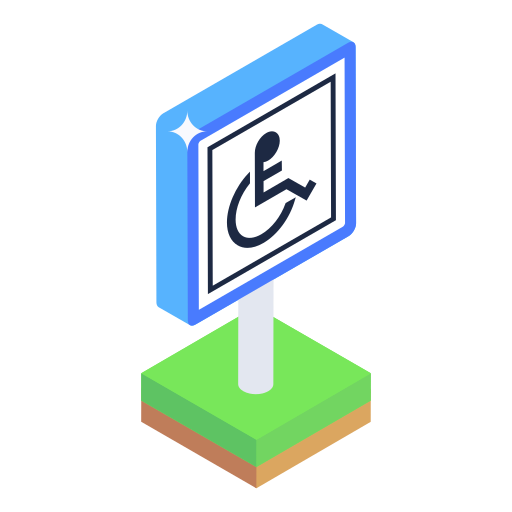 Handicap Free People Icons