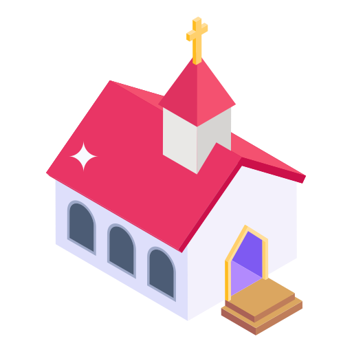 Église Icône gratuit Église Icône gratuit