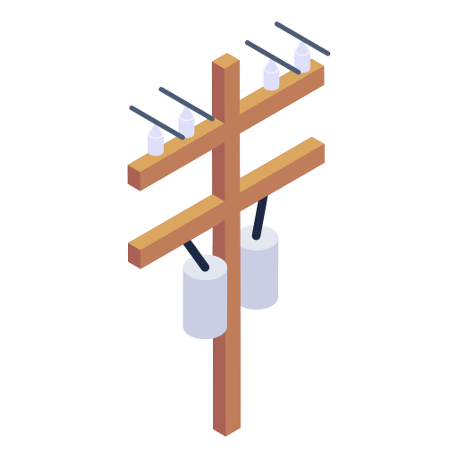 Electric pole - Free electronics icons