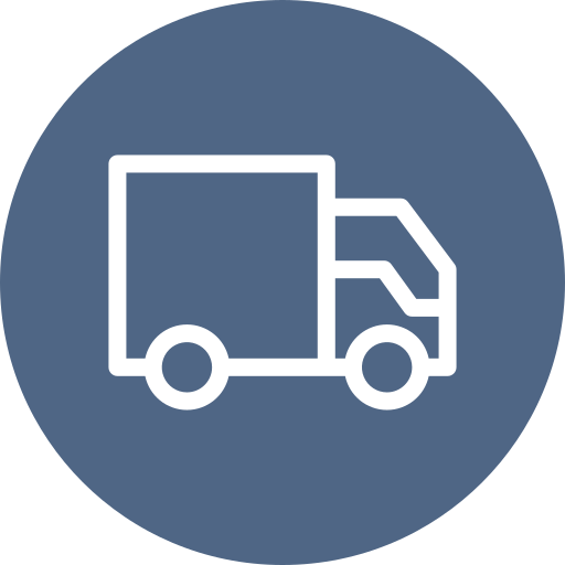 camión de mudanza icono gratis