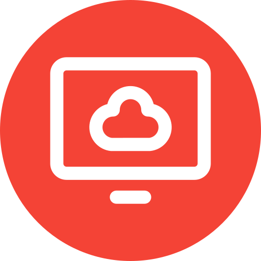 computación en la nube icono gratis