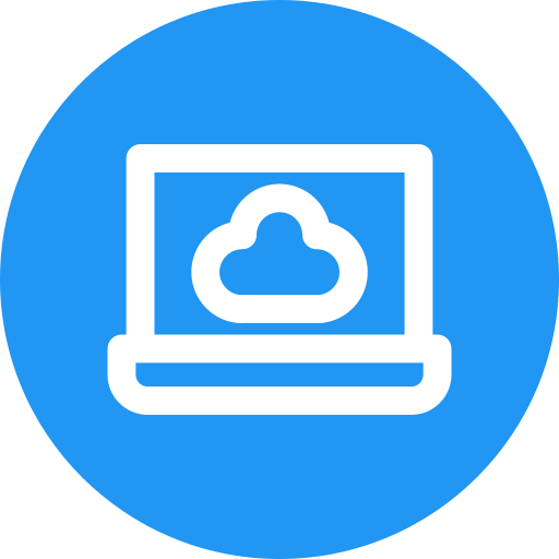 computación en la nube icono gratis