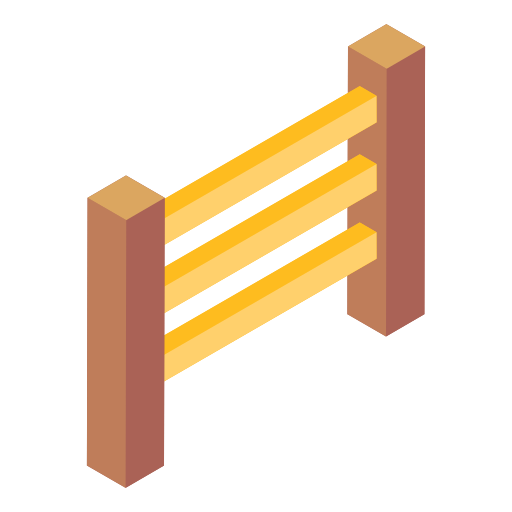 Fence free icon Fence free icon