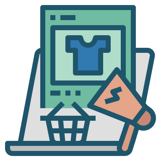 Ecommerce free icon