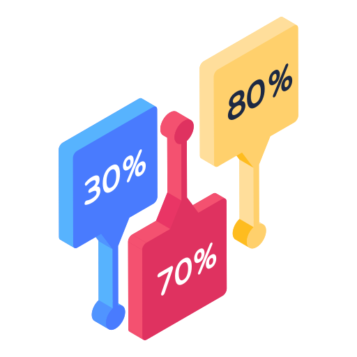 tabla de crecimiento icono gratis