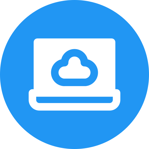 computación en la nube icono gratis