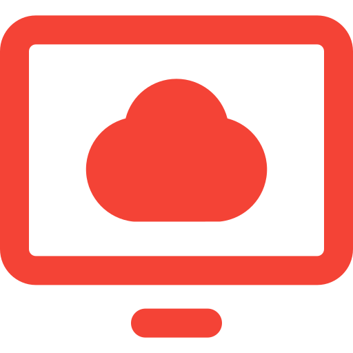 computación en la nube icono gratis