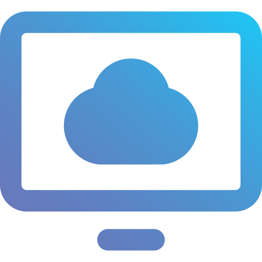 computación en la nube icono gratis