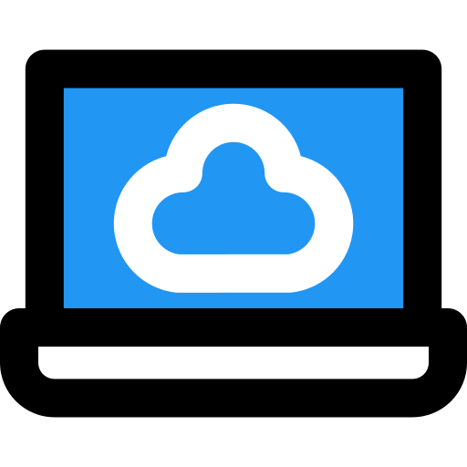 computación en la nube icono gratis