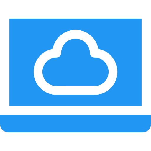 computación en la nube icono gratis