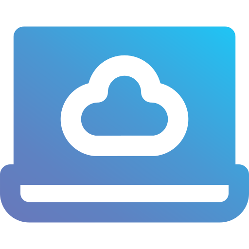 computación en la nube icono gratis
