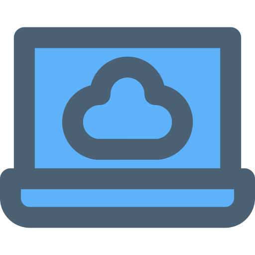 computación en la nube icono gratis