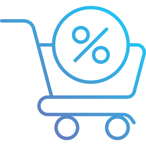 carrinho de compras grátis ícone