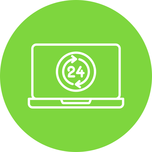 Number 24 Generic Circular icon