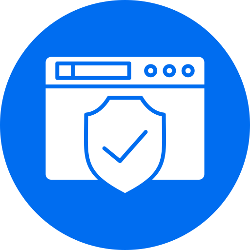 la seguridad cibernética icono gratis