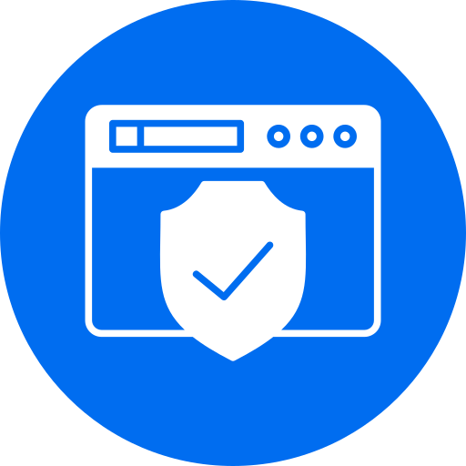 la seguridad cibernética icono gratis