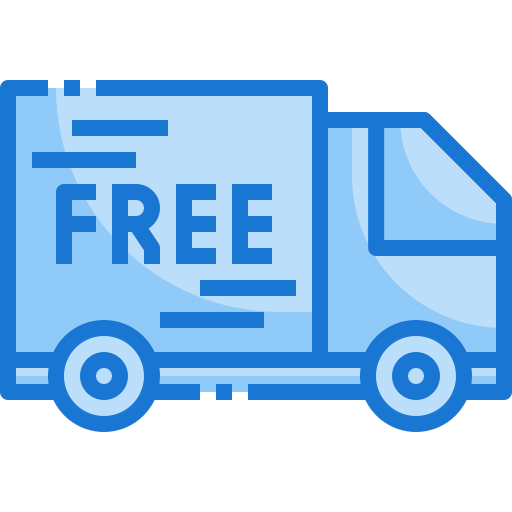 camión de reparto icono gratis