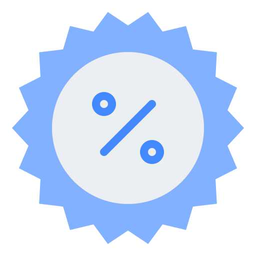 descuento icono gratis