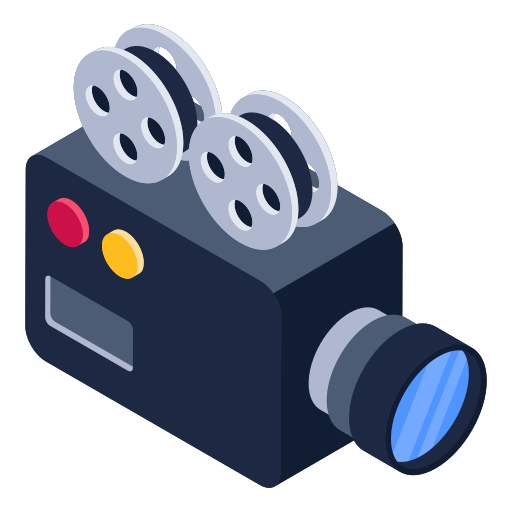 camara de video icono gratis