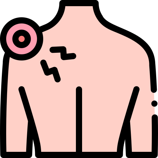 Shoulder free icon