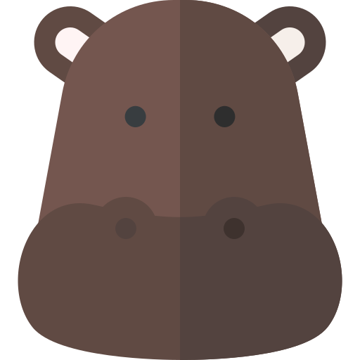hippopotame Icône gratuit hippopotame Icône gratuit