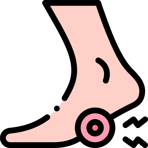 Foot free icon Foot free icon