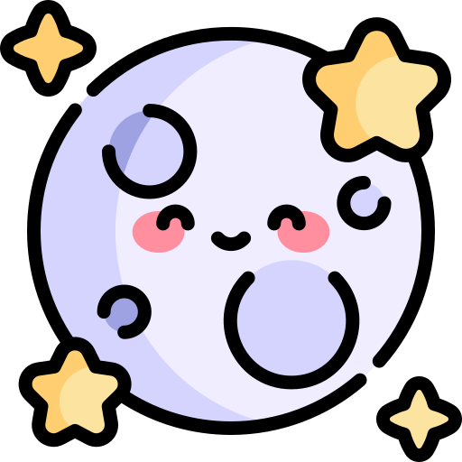 luna llena icono gratis