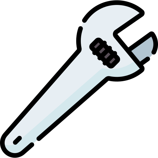 llave ajustable icono gratis