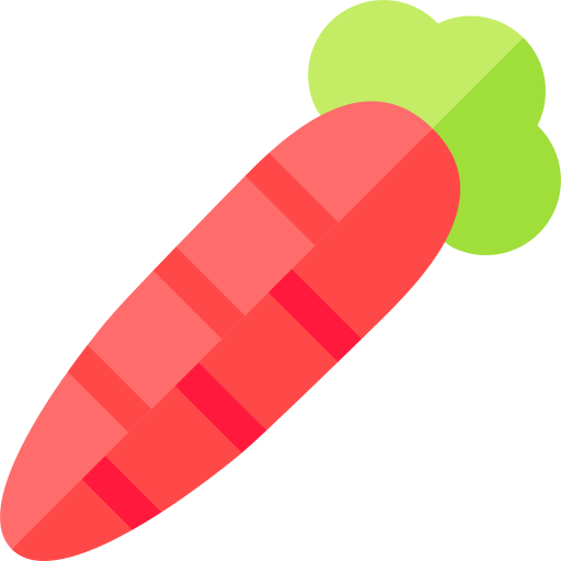 Carrot Basic Straight Flat icon