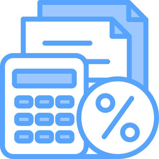 Accounting Generic Blue icon