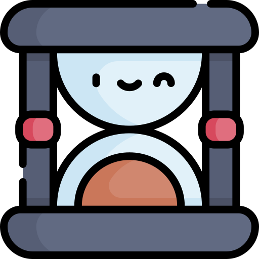 reloj de arena icono gratis