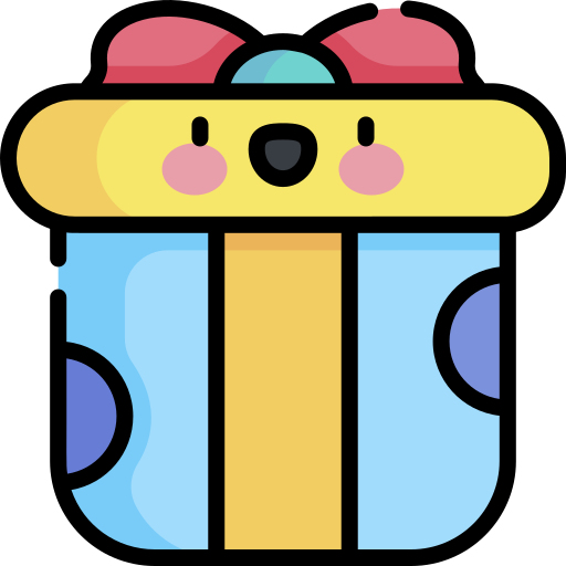 caja de regalo icono gratis