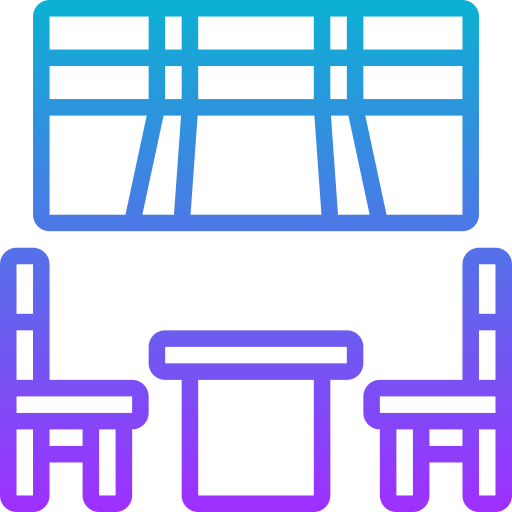 Waiting room free icon