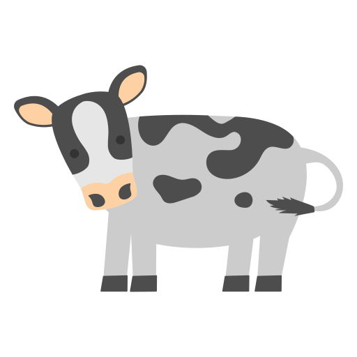 Kuh-Sticker – kostenlose tiere-Sticker