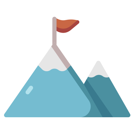 Hiking Generic Flat icon