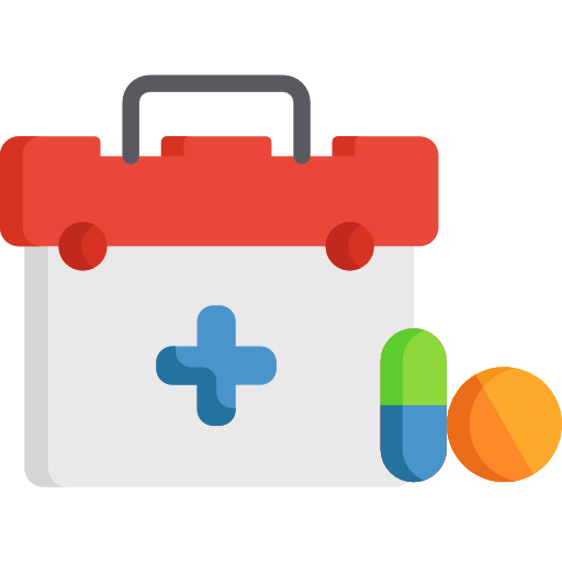 kit de primeiros socorros grátis ícone kit de primeiros socorros grátis ícone