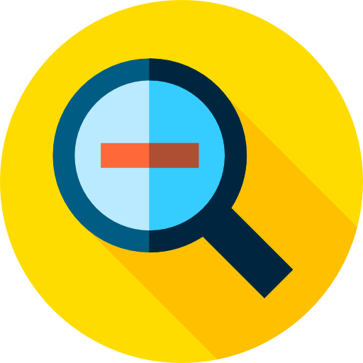 Zoom out free icon Zoom out free icon