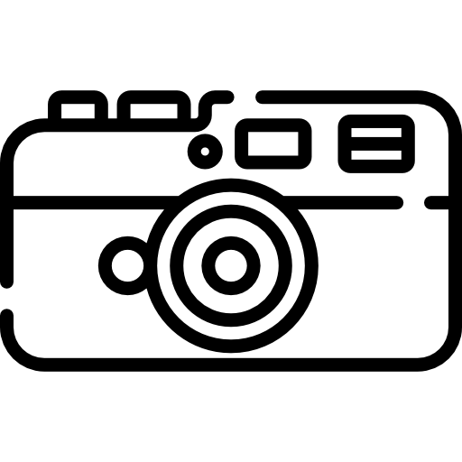 cámara fotográfica icono gratis