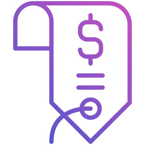 가격표 무료 아이콘