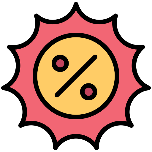 Discount free icon Discount free icon