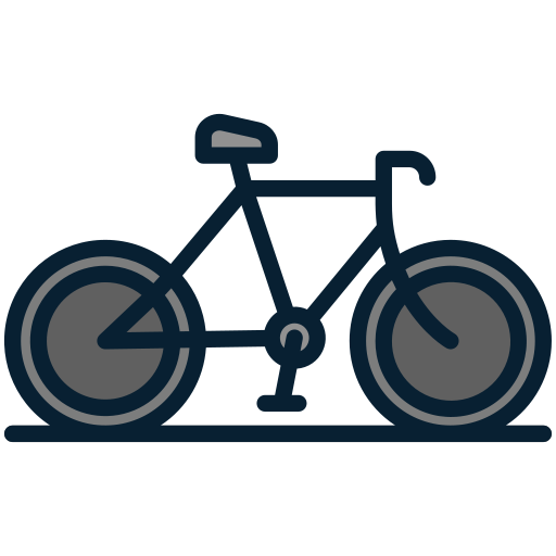 Bicycle Generic Outline Color icon