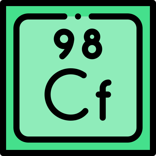 Californium Detailed Rounded Lineal color icon