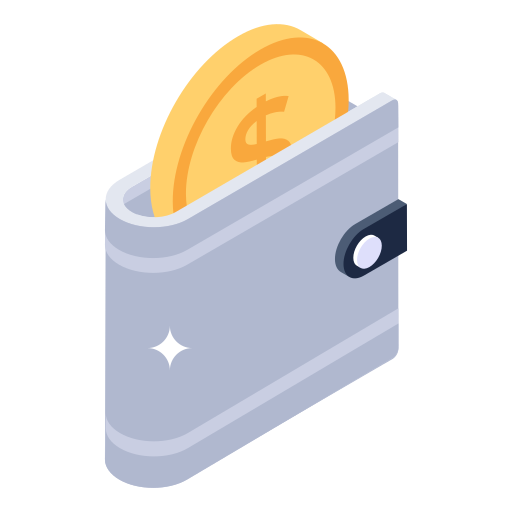 billetera icono gratis