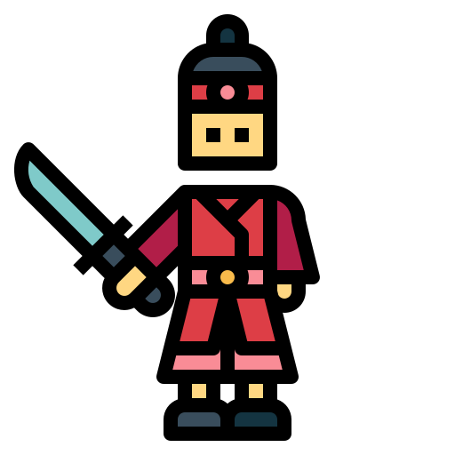 guerrero icono gratis