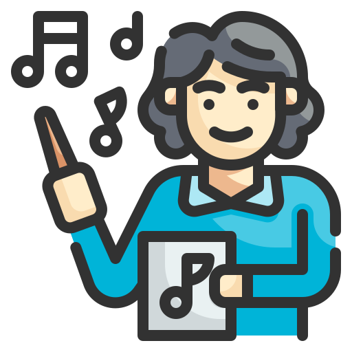 músico icono gratis